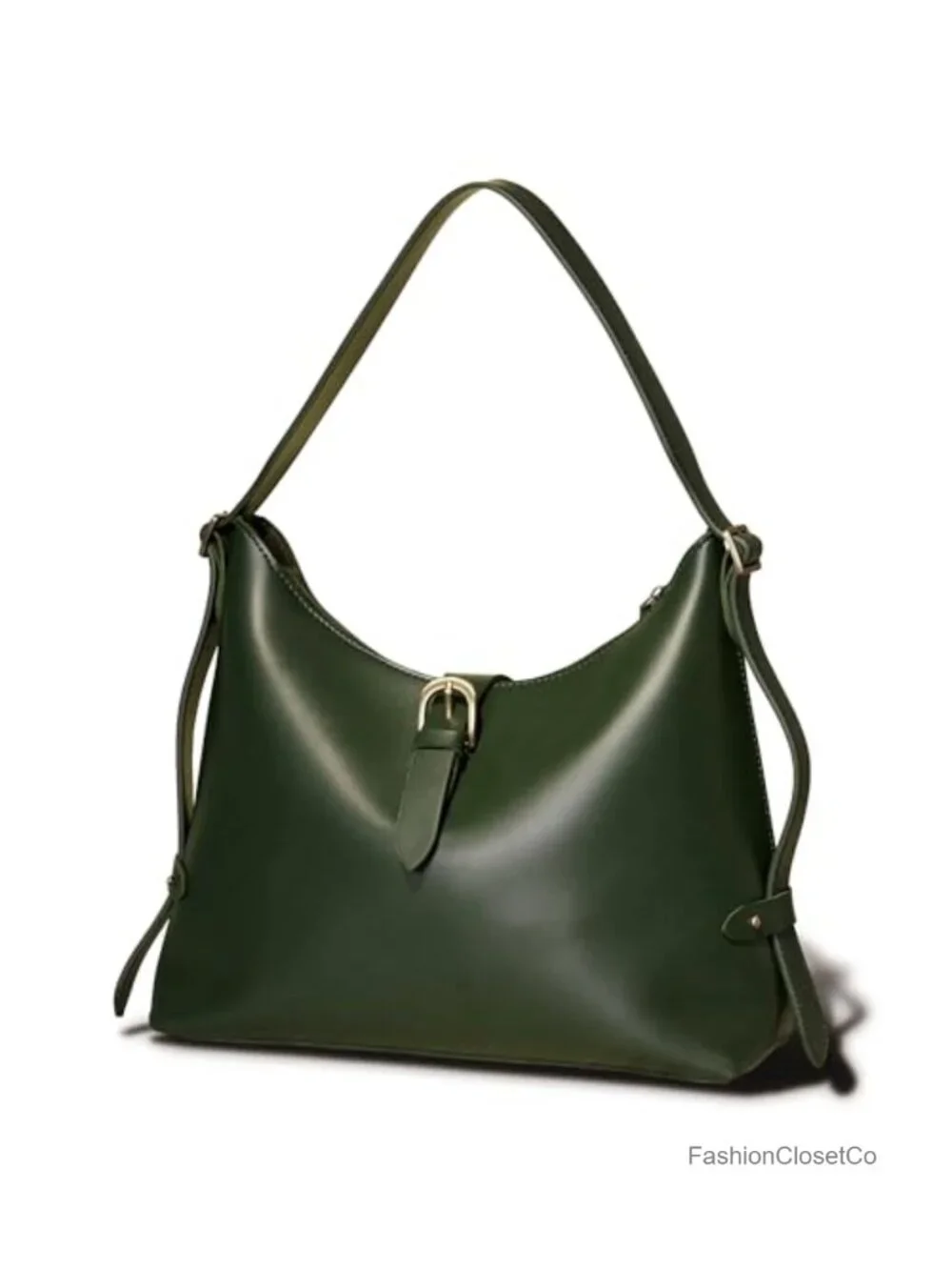Vegan Leather Hobo Bag Women Crossbody Satchel Underarm Shoulder Purse
